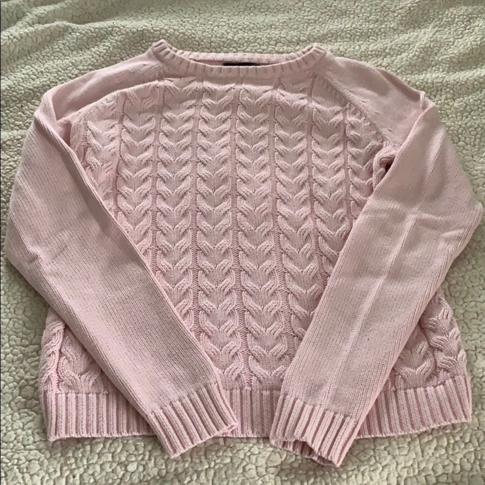 Pink Land’s End Sweater